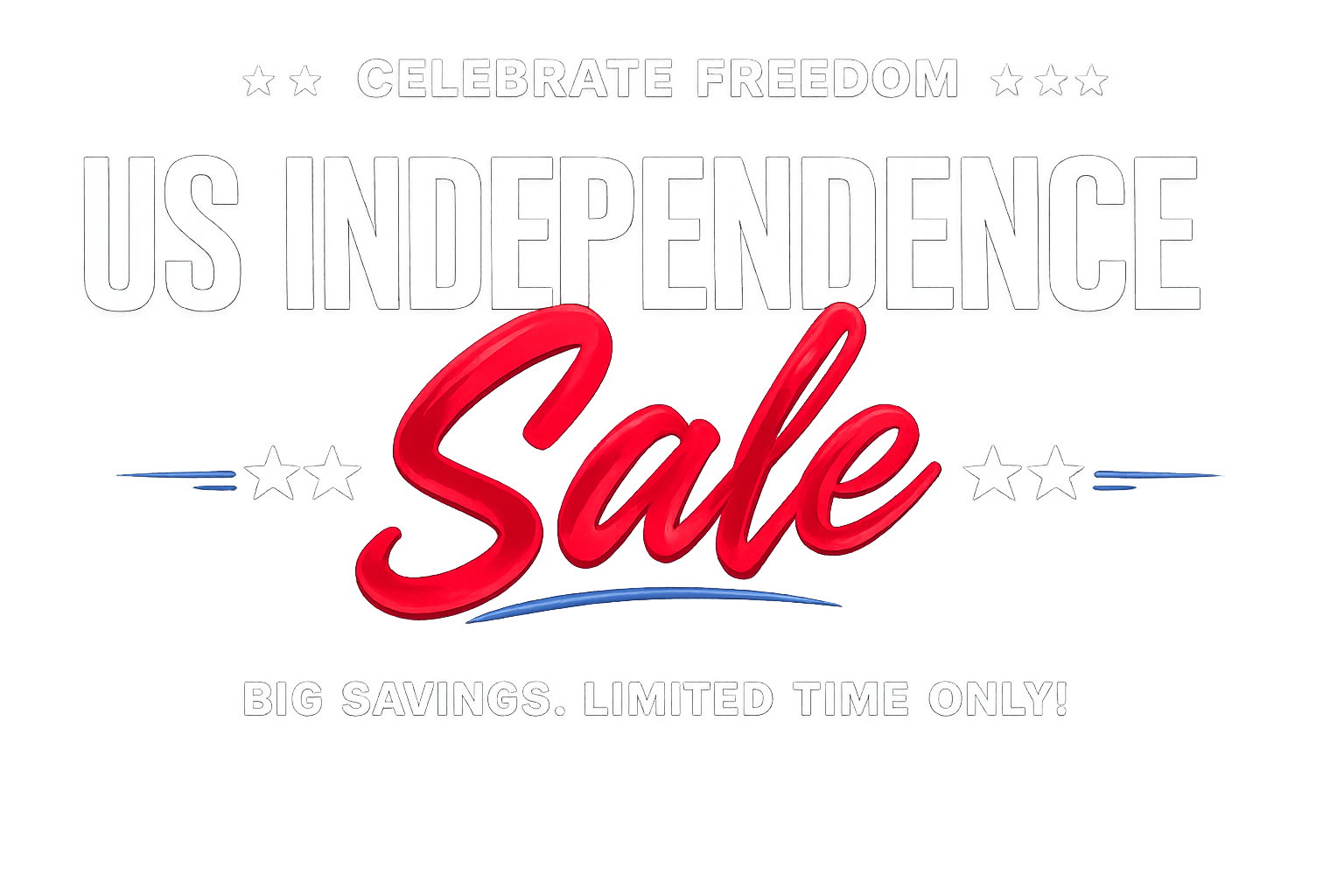 US Independence Sale — Big Savings, Limited Time Only